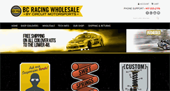 Desktop Screenshot of bcracingwholesale.com